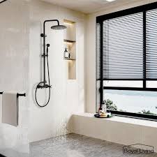 Exposed Pipe Complete Shower System