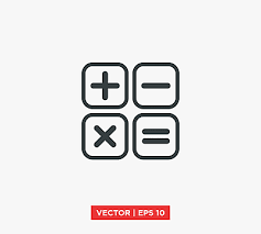 Calculations Icon Vector Png Vector