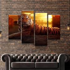 Majestic Tiger Wall Art Tiger Canvas