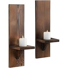 The 10 Best Wood Candle Sconces Of 2023