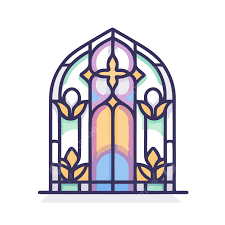Colored Stained Glass Window Design