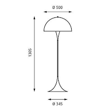 Louis Poulsen Panta Floor Lamp