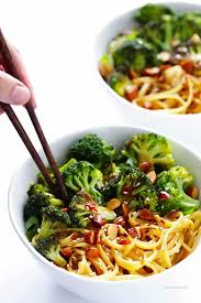 Sesame Noodles With Broccoli And