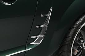 Mustang Chrome Side Vent Trim Retro