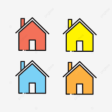 House Icons And Symbols Vector