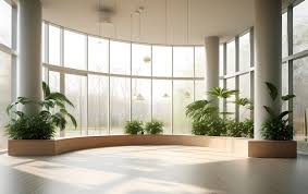 Indoor Plants Spacious Interior Indoor