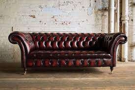 Leather Chesterfield Sofa