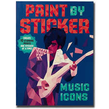 Icon Paint By Sticker Book At The
