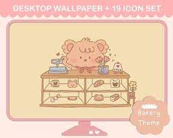 Cute Bear Bakery Theme Desktop Icon