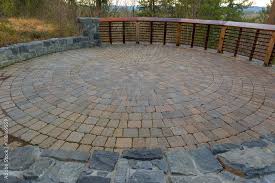 Garden Backyard Circular Brick Paver