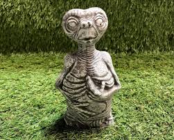 Concrete E T Small Garden Lawn Ornament
