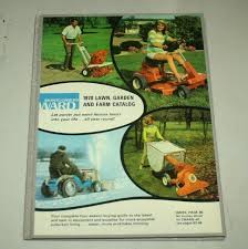 Rare Hardback Montgomery Ward 1970 Lawn