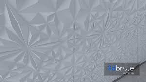 3d Plaster Wall Panel 12 3d Model Buy