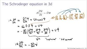 Schrodinger Equation In 3d
