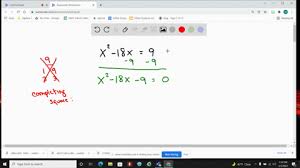 Solved Solve Each Quadratic Equation