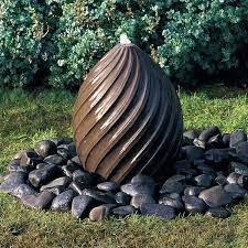 Spiral Egg Fountain Haddonstone Usa