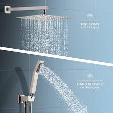 Valve 12in Dual Shower Heads Shower