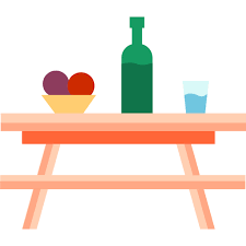 Picnic Table Special Flat Icon