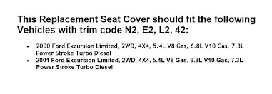 Replacement Cow Leather Seat Cover Gray