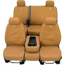 Covercraft Ssc2513cabn Seatsaver Carhartt 1st Row Brown Seat Covers