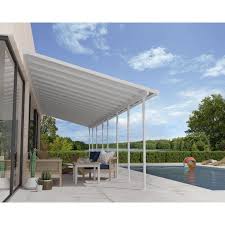 White Aluminum Patio Cover