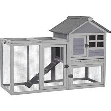 Aivituvin 2 Story Big Bunny Cage With