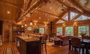 Montana Log Homes Amish Log Builders