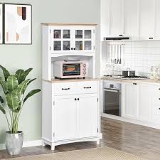 Homcom Coastal Style Kitchen Buffet And