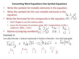 Word Equations Into Symbol Equations