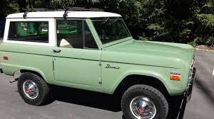 Mostly Original Paint 1970 Ford Bronco