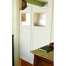 Saloon Style Doors With Glass Panels