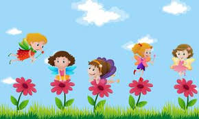 Fairy Garden Vector Art Icons And