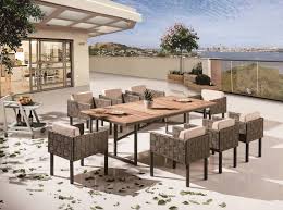 Asthina Modern Outdoor Dining Set For 8