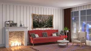 Modern Living Room 3d Illus