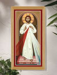 Original Icons Of Christ Divine Mercy