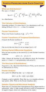 Distribution Theory And Fourier Transforms
