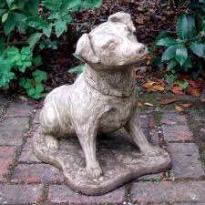 Jack Rus Terrier Stone Garden Ornament