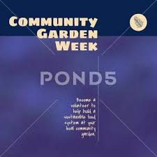 Community Garden Week Text