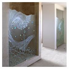 Shower Door Contemporary Bathroom