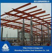 steel structure truss with h beam for