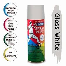 Abro 40 Gloss White Spray Paint For