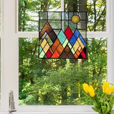 Stained Glass Window Panel 20555