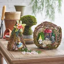 Grapevine Ball Fairy Garden Projects