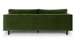 Scott 3 Seater Sofa Grass Green Velvet