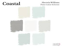 Coastal Paint Palette Room Paint Colors