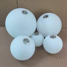 White Globe G9 Glass Shade Replacement