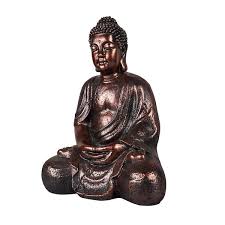 Sitting Zen Buddha Garden Statue