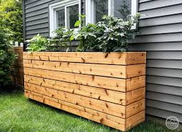 How To Build A Modern Raised Planter