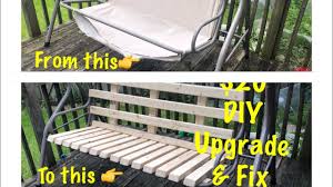 Repair Or Fix Patio Swing Hammock