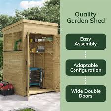 Groove Pent Shed